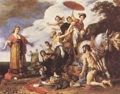 Peter Paul Rubens Odysseus and Nausicaa (mk08) Germany oil painting art